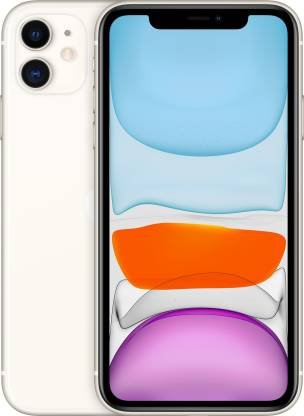 Apple iPhone 11 128 GB, White (without Earpods and Adapter) - Image 4