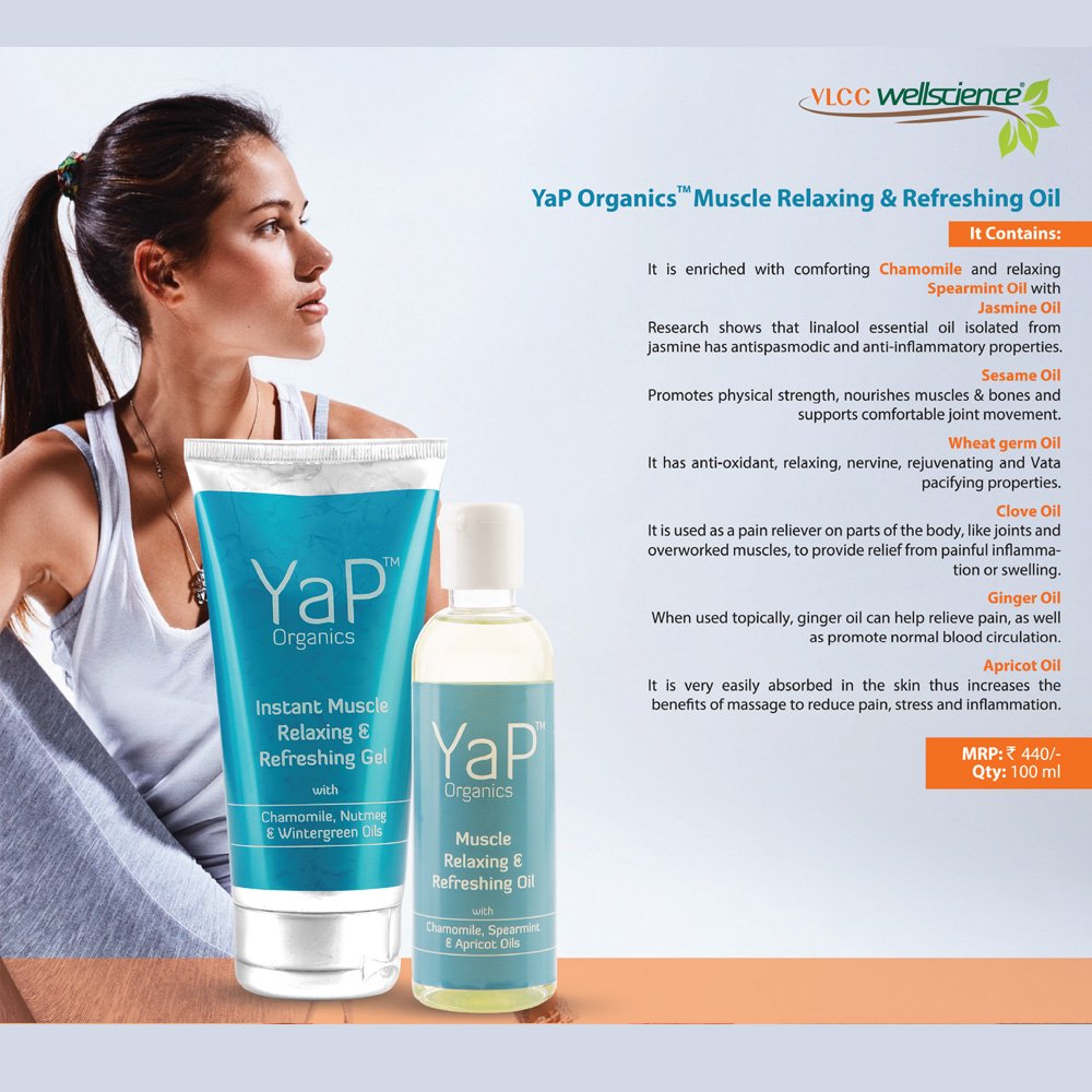 YAP ORGANICS MUSCLE RELAXING & REFRESHING GEL - Image 4
