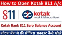 KOTAK Zero Balance saving Account
